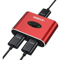 Comprar Interruptor Hdmi, Divisor Hdmi 4k 60hz, Conmutador Hdmi 2 En