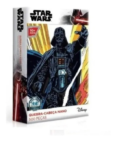 Imagem 1 de 3 de Quebra Cabeça Nano 500 Pç Star Wars Darth Vader Toyster 2618