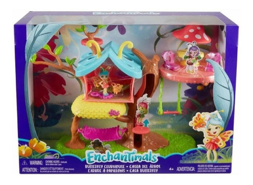 Muñeca Enchantimals Modelo Casita Del Arbol