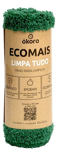 Lenço Pano Microfibra Limpa Tudo Multiuso Mágico Ecomais Top