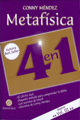Metafísica 4 En 1 Volumen Iii - Mendez, Conny