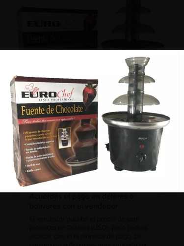 Fuente De Chocolate Eurochef