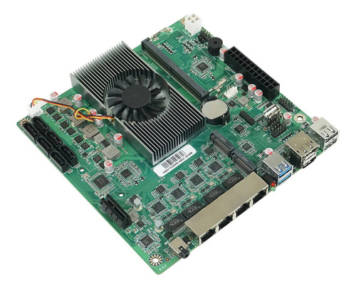 Placa-mãe N100 Nas Itx Home Processor Ddr5 4x I226 2,5 G La