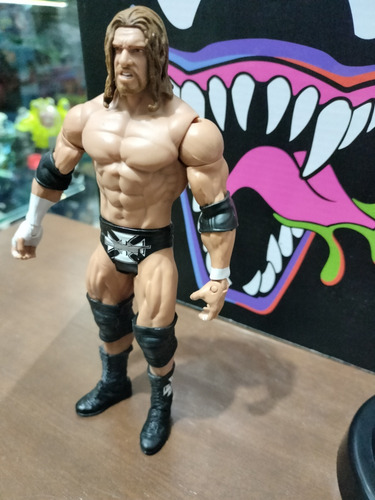Figura De Acción Mattel 2011 Wwe Triple H Wrestling Action
