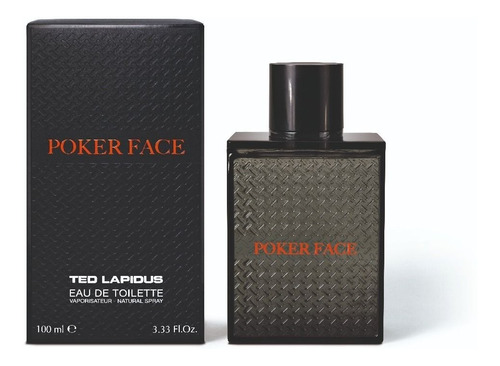 Ted Lapidus Poker Face Edt 30ml Premium Volumen De La Unidad 30 Ml