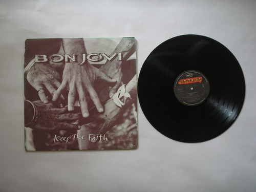 Lp Vinilo Bon Jovi Keep The Faith Edicion Colombia  1992