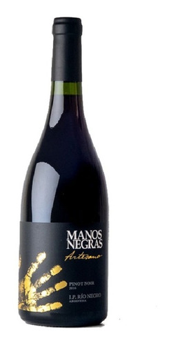 Vino Bodega Manos Negras Artesano Pinot Noir X 750cc Enotek