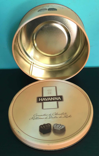 Lata Chocolates Havanna - Coronitas - Vacia !!!! Unica (Usado)