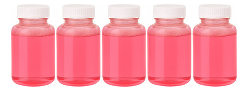 X5u Repuesto Liquido Para Burbujero Frasco Frasco Liquido/ 5 Frascos