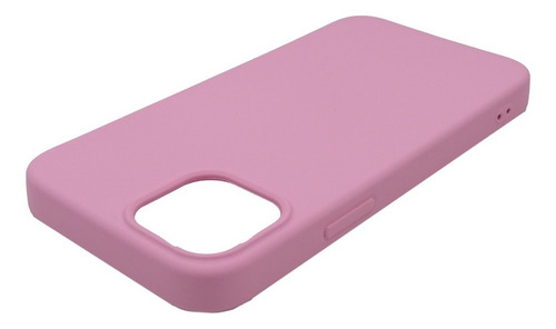 Carcasa Para iPhone 13 Mini Silicona Anti Golpes Resistente Color Rosada