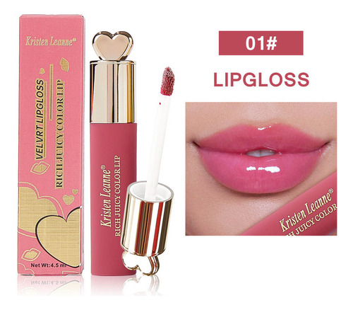 Brillo De Labios Con Efecto Espejo Que Retiene El Color Y Qu