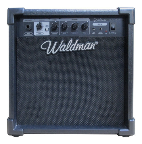 Cubo Amplificador Gb18 Waldman 18w 6,5 Polegadas P/ Guitarra Cor Preto 110V/220V