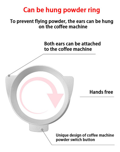 Accesorios De Embudo De Dosificación De Café Embudo De