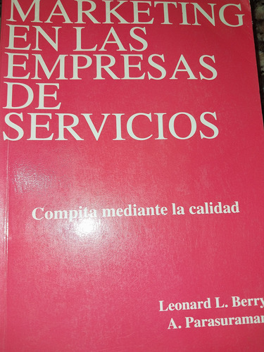 Marketing En Las Empresas De Servicios Berry A3