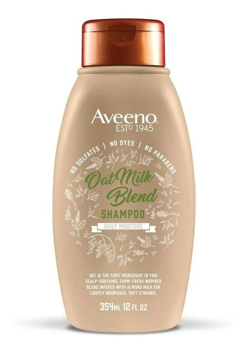 Shampoo Aveeno  Leche De Almendras Suavidad Y Humectacion