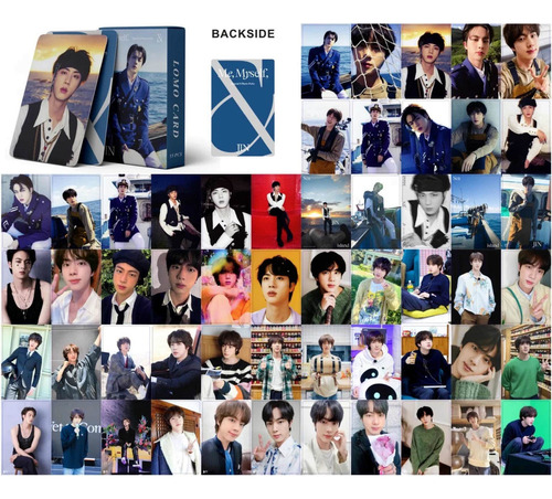 55 Photocards Bts - Edición Me, Myself & Jin