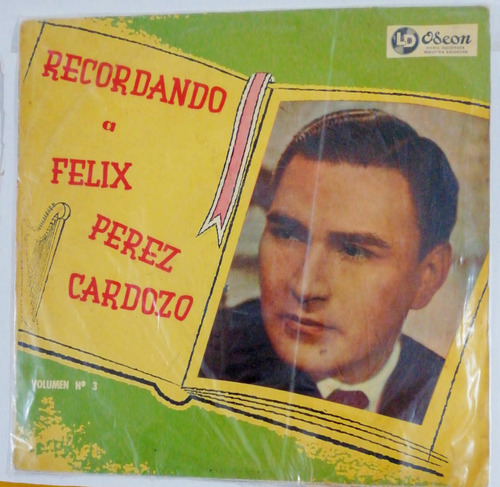  Felix Perez Cardozo Arpa Musica Paraguay Disco Vinilo 