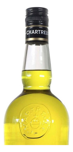 Caja De 12 Licor Chartreuse Amarillo 700 Ml