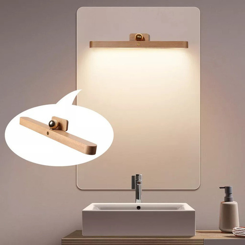 Espejo De Baño, Luz Frontal, Lámpara De Pared Led, Luz De Ba