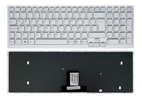 Teclado Sony Vaio Vpc-eb Vpceb Vpc Eb Pcg-71211m Blanco