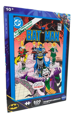 Rompecabezas Puzzle - Batman Dc Comic 500 Piezas
