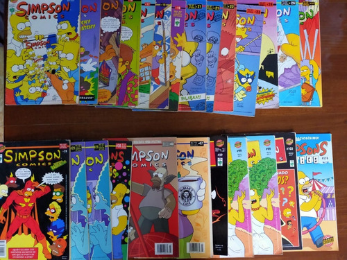 Simpson Comics Grandes Editorial Vid Varios Números