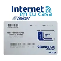 Comprar Chip Para Modem Telcel 4g Lte  Internet En Casa Plan 5 Mb