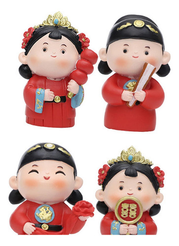 4x Estatua De Pareja De Boda, Estatuilla De Novio De Pareja,