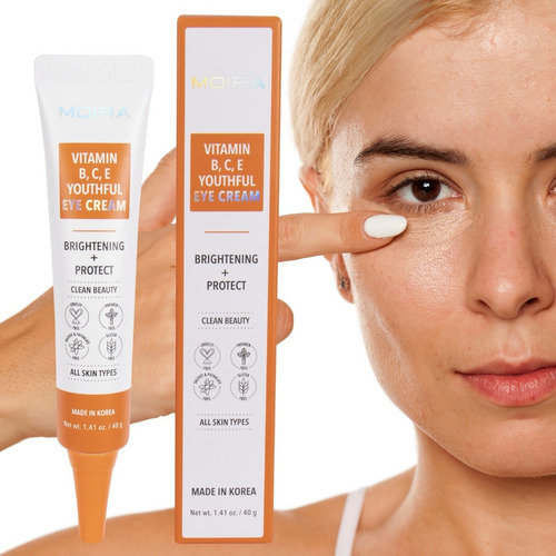 Crema Contorno De Ojos Vitaminas Iluminadora Coreana Moira Tipo De Piel Todo Tipo De Piel