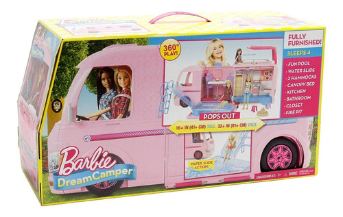 Barbie Cámper De Barbie Campero Caravana Carro Muñeca Niña