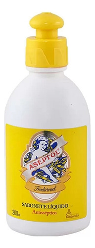 Sabonete Liquido  Aseptol Tradicional 200 Ml Madrevita