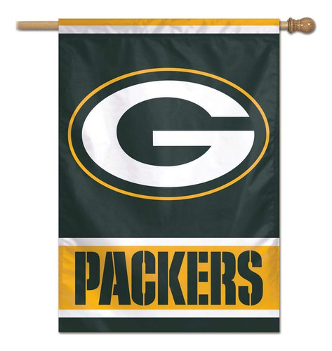 Bandera Vertical De Green Bay Packers De Nfl, 28 Por 40...