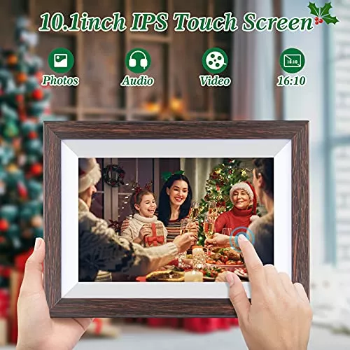 Wifi Digital Picture Frame 10.1 Inch Smart Digital Photo Fra