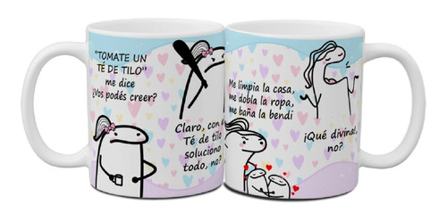 Taza Flork Todos Los Modelos Cerámica Importada Con Cajita