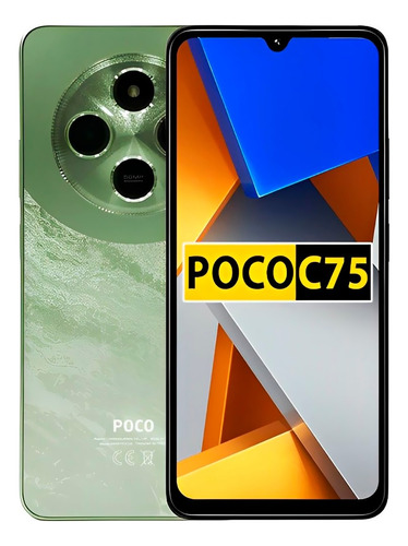 Xiaomi Poco C C75 Nfc Dual Sim 128gb Green 6gb Versão Global