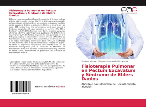 Libro: Fisioterapia Pulmonar Pectum Excavatum Y Síndrome