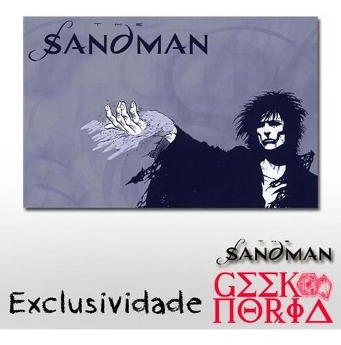 Placa Criativa Decorativa Personalizada Sandman