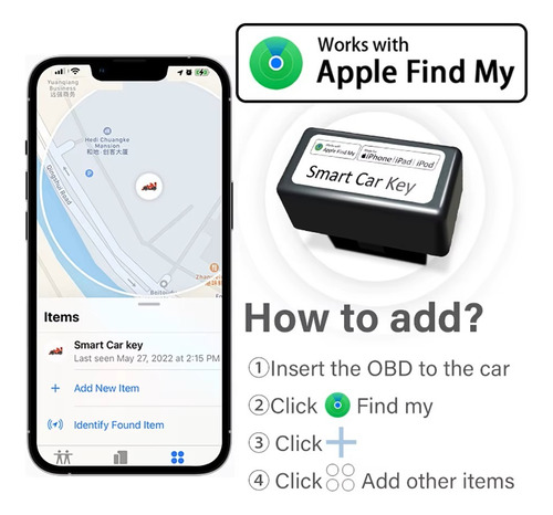 Gps Sin Suscripción Para Vehículo Compatible Con Apple