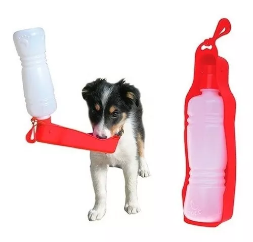Botella Bebedero Portátil Agua Para Perros Mascotas 250ml