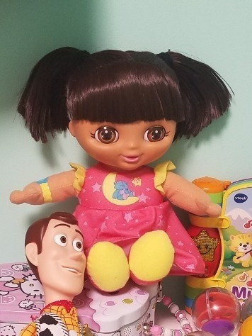 Muñeca De Colección- Dora La Exploradora ¡dulces Sueños!
