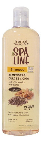 Shampoo Almendras Y Chia Veganos Y Celiacos Frenzzi Spa Line