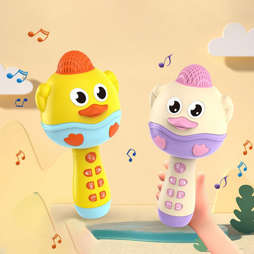 Micrófono De Karaoke Para Niños, Juguete Recargable,