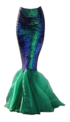 Disfraces - Disfraz De Cola De Sirena Para Mujer