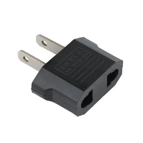 Adaptador Us Plug Enchufe Alimentaci n Ac Convertir Ue Carga