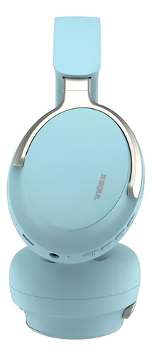 Auricular Bluetooth Microsd Manos Libres Soul Neox Bt250 Color Celeste