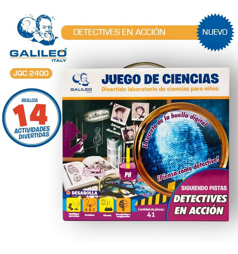 Juego Ciencias Detectives En Acción Galileo Italy