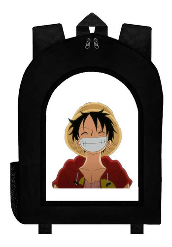 Mochila Negra One Piece  Art#ar5