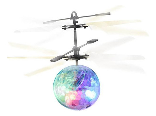 Esfera Bola Voladora Luminosa Drone Luz Led Helicóptero  