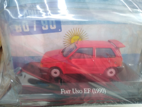 Autos Inolvidables Argentinos 80/90 Nro 20 Fiat Uno Ef 1990