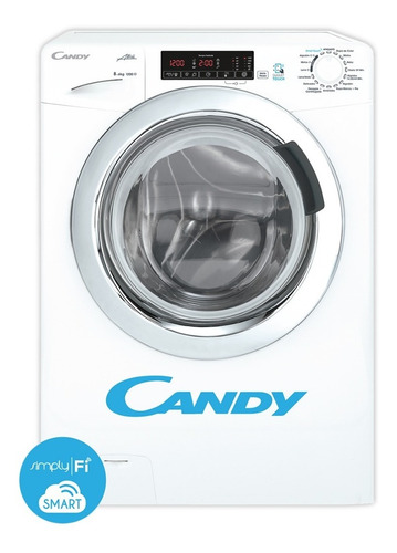 Imagen 2 de 7 de Lavasecarropas Candy Gvsw286 8+6k 1200rpm Frontal Smart Nfc